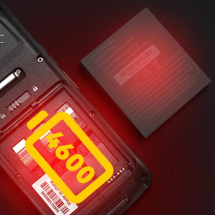 Akkumulátor 4600mAh 12 órás működés