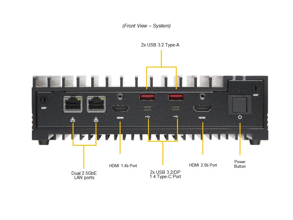 IoT SuperServer SYS-E100-13AD-H 16GB/256GB