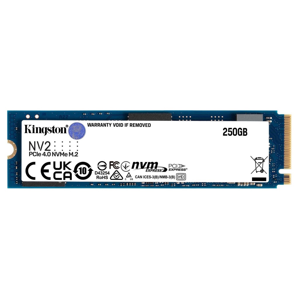 250GB Kingston SSD M.2 2280 NV2 SNV2S/250G