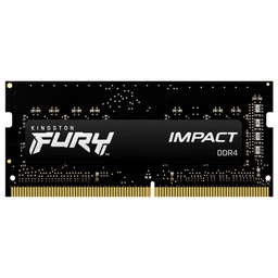 [KF432S20IB/8] 8GB DDR4 3200MHz Kingston FURY Impact KF432S20IB/8 SODIMM laptop memória